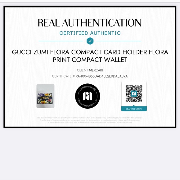 GUCCI Zumi Flora Compact Card Holder Flora Print Compact Wallet😳🔥🔥 - Picture 15 of 15